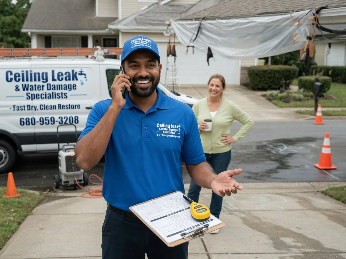 Ceiling Leak Cleanup Holmes, PA FAQs